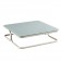 Table basse Plateau en Verre Marcel Blanc Cassé Emu Jard1inChic