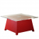 Table Basse Raffy Rouge Qui est Paul? Jardinchic