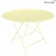 Table Bistro Ø117cm Citron Givré Fermob Jardinchic