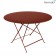 Table Bistro Ø117cm Ocre Rouge Fermob Jardinchic