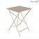 Table Bistro 57 x 57cm Muscade Fermob Jardinchic