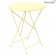 Table Bistro Ø60cm Citron Givré Fermob Jardinchic