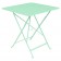 Table Bistro 71 x 71cm Vert Opaline Fermob Jardinchic