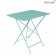 Table Bistro 77 x 57cm Bleu Lagune Fermob Jardinchic
