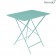 Table Bistro 77 x 57cm Bleu Lagune Fermob Jardinchic