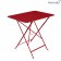 Table Bistro 77 x 57cm Coquelicot Fermob Jardinchic