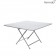 Table Caractère 128 x 128cm Blanc Coton Fermob Jardinchic