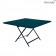 Table Caractère 128 x 128cm Bleu Acapulco Fermob Jardinchic