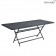 Table Caractère 90 x 190cm Carbone Fermob Jardinchic