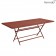 Table Caractère 90 x 190cm Ocre Rouge Fermob Jardinchic