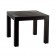 Table Carrée Jut Noir Vondom Jardinchic