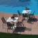 Table Carrée PIP-e Ambiance Piscine Driade JardinChic