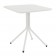 Table Carrée Pliable 70cm Yard Blanc Cassé Emu JardinChic