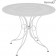 Table de repas 1900 Ø96cm Blanc Coton Fermob Jardinchic