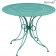 Table de repas 1900 Ø96cm Bleu Lagune Fermob Jardinchic