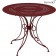 Table de repas 1900 Ø96cm Piment Fermob Jardinchic