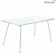 Table Luxembourg 143x80cm Menthe Glaciale Fermob Jardinchic