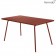 Table Luxembourg 143x80cm Ocre Rouge Fermob Jardinchic