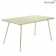 Table Luxembourg 143x80cm Tilleul Fermob Jardinchic