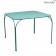 Table Kintbury 100x100cm Bleu Lagune Fermob Jardinchic