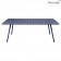 Table Luxembourg 207x100cm Bleu Abysse Fermob Jardinchic