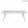 Table Luxembourg 207x100cm Gris Métal Fermob Jardinchic