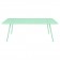 Table Luxembourg 207x100cm Vert Opaline Fermob Jardinchic