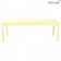 Table à Allonge Ribambelle 149/234x100cm Citron Givré Fermob Jardinchic