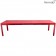 Table à Allonge Ribambelle XL 149/299x100cm Coquelicot Fermob Jardinchic