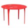 Table Ronde Pattern 120 Rouge Ecarlate Emu JardinChic 