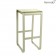 Tabouret Haut sans Dossier Bellevie Tilleul Fermob Jardinchic