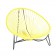 Fauteuil Tulum Jaune Boqa JardinChic