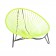 Fauteuil Tulum Vert anis Boqa JardinChic