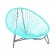 Fauteuil Tulum Bleu ciel Boqa JardinChic