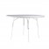 Table Vigna Ronde Structure Blanc Ø120cm Magis JardinChic