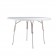 Table Vigna Ronde Structure Gris Ø120cm Magis JardinChic